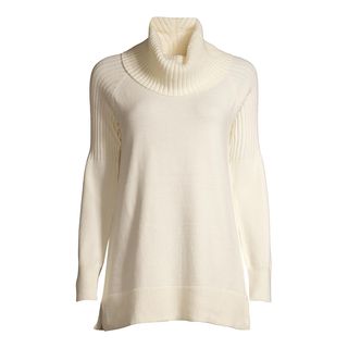 Time and Tru + Cowl Neck Tunic Sweater