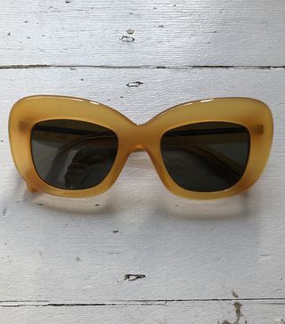 Céline + Chunky Acrylic Sunglasses