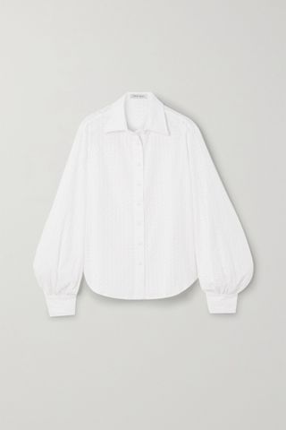 Anna Quan + Bea Broderie Anglaise Cotton Shirt