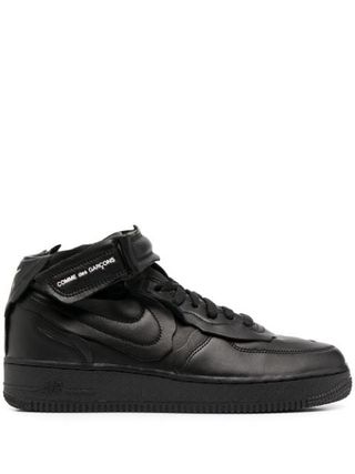 Nike x Comme Des Garçons + Air Force 1 Mid Sneakers