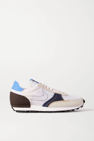 Nike + Daybreak Type N.354 Mesh, Faux Suede and Leather Sneakers