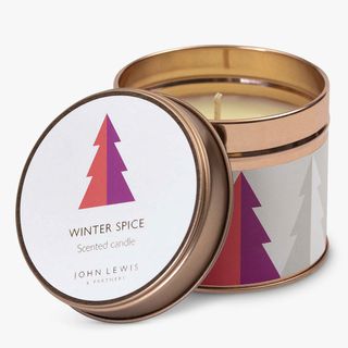 John Lewis 
Partners + Winter Spice Tin Scented Candle