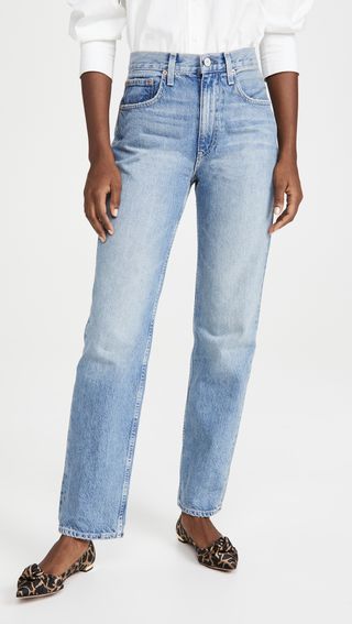 Trave + Paloma 90's Straight Full Length Jeans