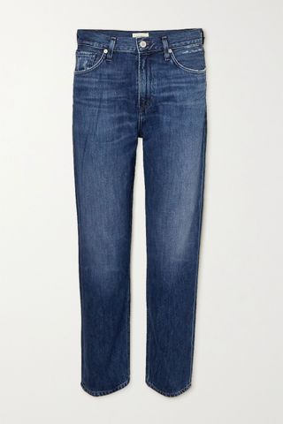 Citizens of Humanity + Marlee Cropped High-Rise Tapered Jeans