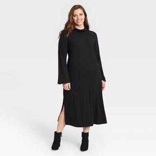 Who What Wear x Target + Bell Long Sleeve Sweater Dress
