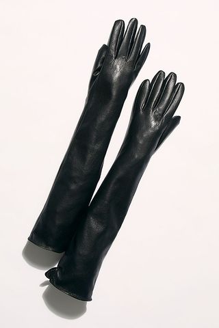 Free People + Infinity Vegan Leather Gloves
