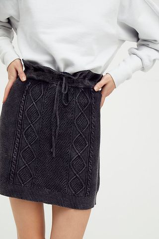 Free People + Instant Crush Cable Skirt