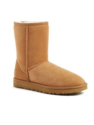 Ugg + Classic Ii Genuine Shearling Lined Short Boots