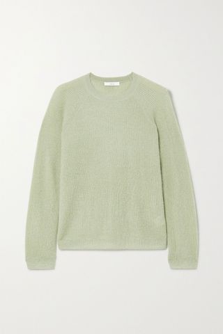 Vince + Ribbed-Knit Sweater
