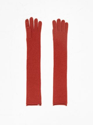 Extreme Cashmere + N°241 Opera Gloves Harissa Red