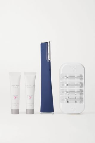 Dermaflash + Luxe Anti-Aging Exfoliating Device in Navy