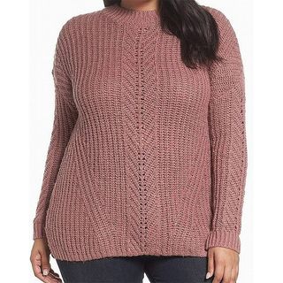 Lucky Brand + Open Stitch Pullover Sweater