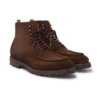 Officine Creative + Vail Suede Lace-Up Boots