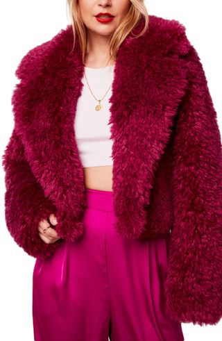 Band of the Free + Andra Faux Fur Jacket