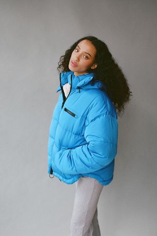 Urban Outfitters + UO Rae Hooded Puffer Jacket