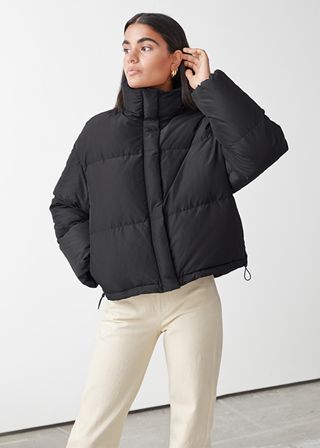 
Other Stories + Short Oversized Puffer Jacket