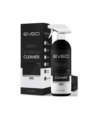 Eveo + Screen Cleaner Kit With Microfiber Cloths