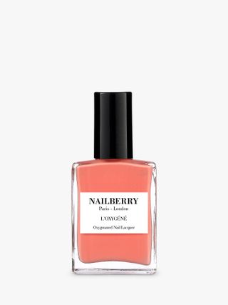 Nailberry + L'Oxygéné Oxygenated Nail Lacquer in Peony Blush