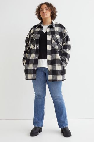 H&M + Twill Shirt Jacket