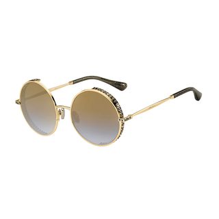 Jimmy Choo + Round Metal Sunglasses