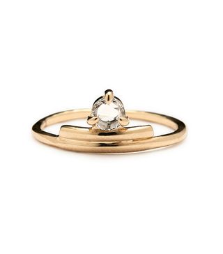 Bruce + Leroux Diamond Solitaire Ring