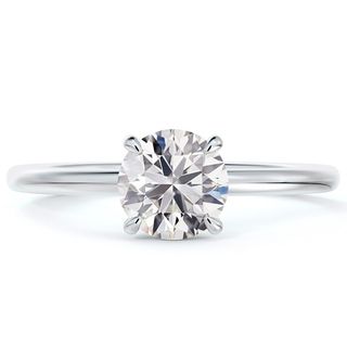 Forevermark + Micaela’s Simply Solitaire Round Engagement Ring