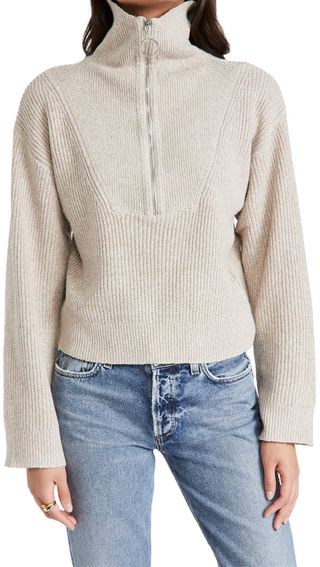 Line & Dot + Emily Half Zip Sweater