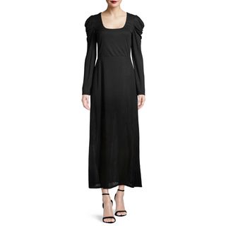 Prospect the Label + Puff Sleeve Rib Dress