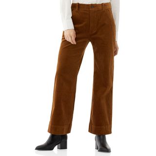 Free Assembly + Corduroy Wide-Leg Utility Pants