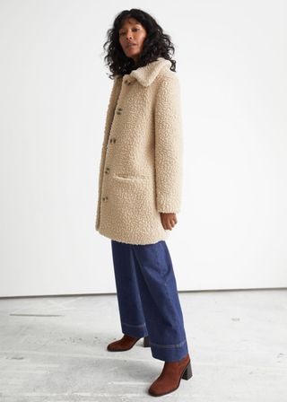 & Other Stories + Faux Shearling Coat