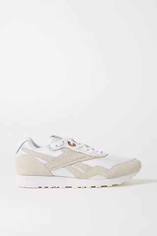Reebok X Victoria Beckham + Rapide Mesh, Suede and Leather Sneakers