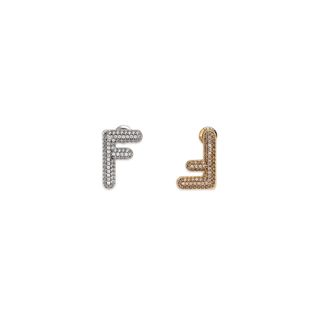 Fendi + Small FF Earrings