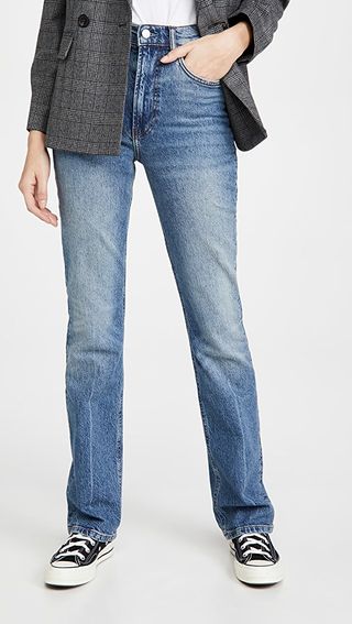 Reformation + Beth Baby Bootcut Jeans