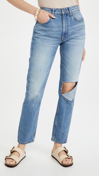 RE/DONE + 70s Straight Jeans