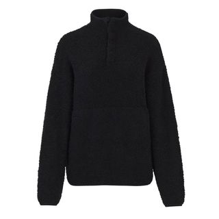 SKIMS + Cozy Knit Pullover in Onyx