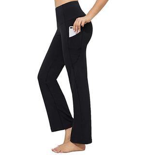 Dragon Fit + Bootcut Yoga Pants With Side Pockets