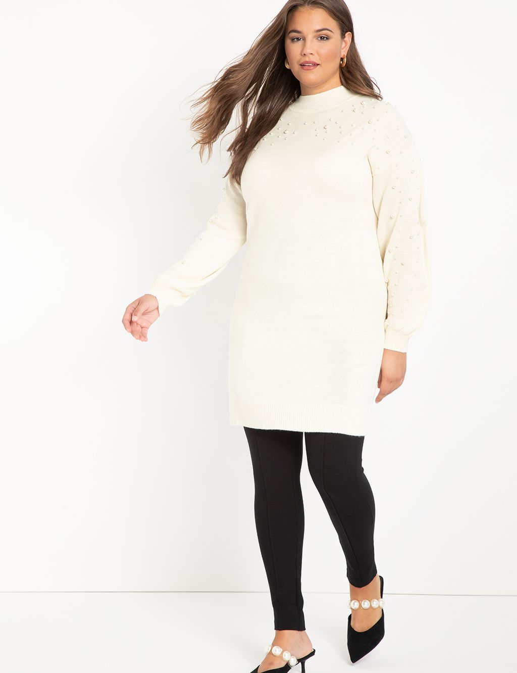 25 White Dresses for Winter That Fit the Season So Well Who What Wear