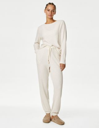 M&S Collection + Cosy Lounge Waffle Joggers