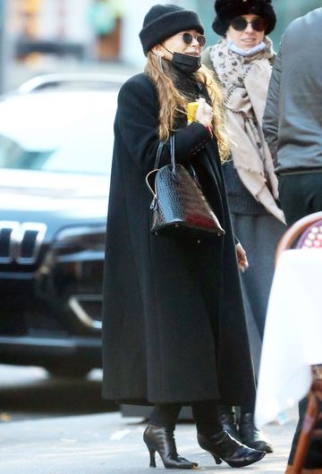 Mary-Kate Olsen Wore the Most Popular Boot Trend of 2021 | Who What Wear