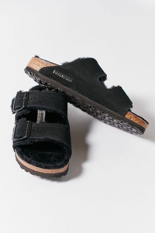 Birkenstock + Arizona Shearling Sandals