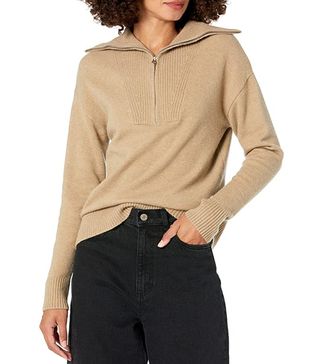 The Drop + Kai Half Zip Sweater