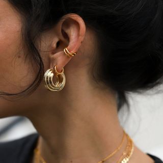Missoma + Gold Claw Lacuna Ear Cuff