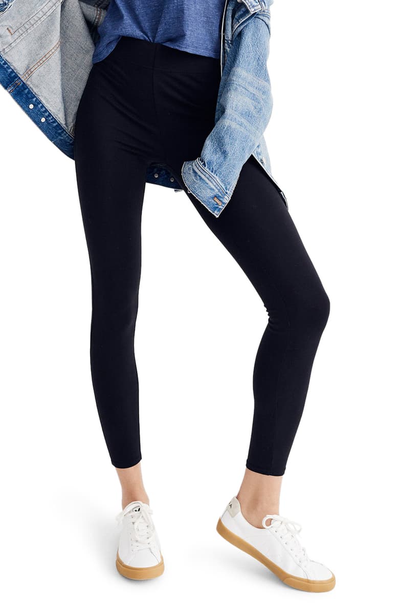 Madewell + High Waist Ankle Leggings