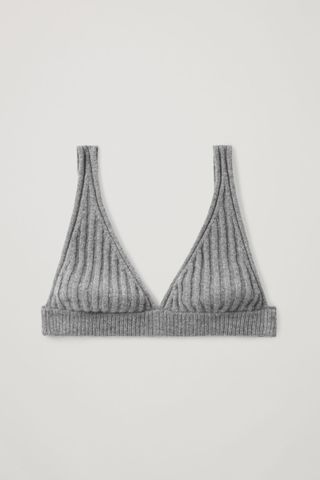 Cos + Recycled Cashmere Knitted Bra