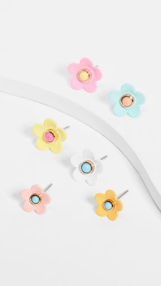 Roxanne Assoulin + Pastel Flower Power Studs