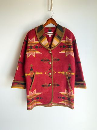 4kinship + Vintage Southwest Blanket Coat