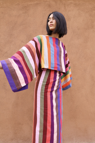 4kinship + Oaxacan Rainbow Skirt - Technicolor