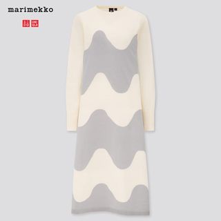 Uniqlo + x Marimekko Merino-Blend A-Line Dress