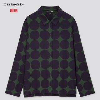 Uniqlo + x Marimekko Flannel Long-Sleeve Shirt