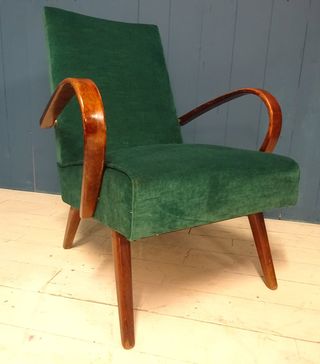 Vintage + 1960's Lounge Chair by Jaroslav Smidek